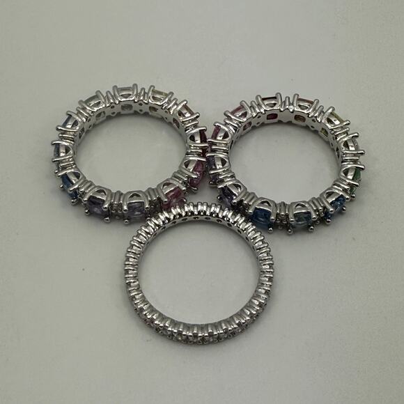 Bomb Party RBP7603 Our Thoughts Don't Define Us Cubic Zirconia Stone Size 8 Ring - Picture 5 of 8